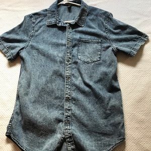 Jean short sleeve button down from 21men